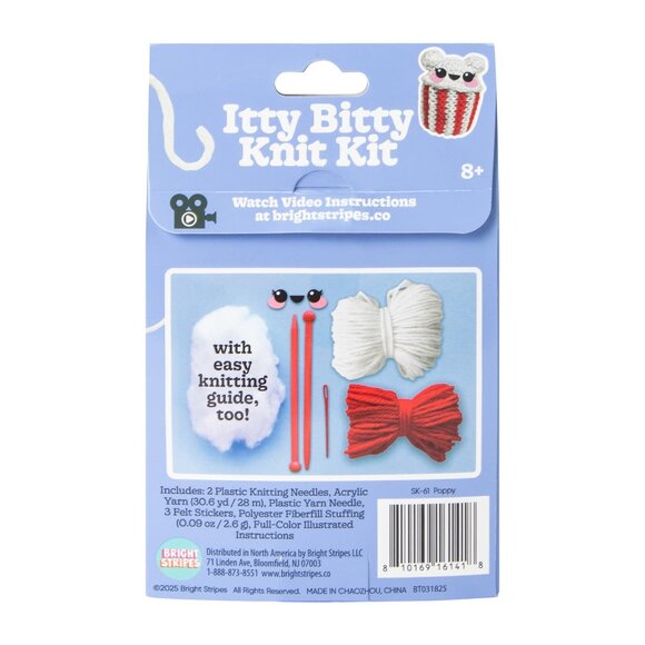 Itty Bitty Knit Kit - Popcorn - Picture 3 of 3